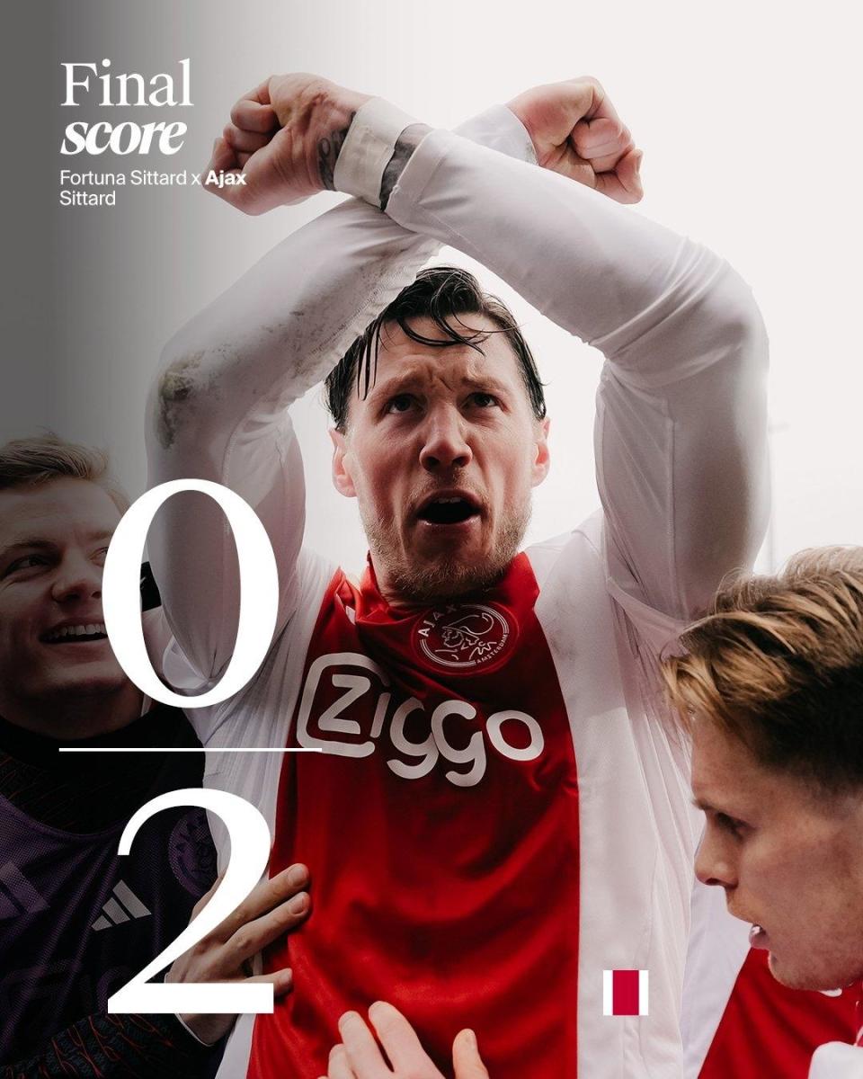 阿贾克斯继续稳居荷甲第一,实力强劲 阿贾克斯继续稳居荷甲第一,实力强劲